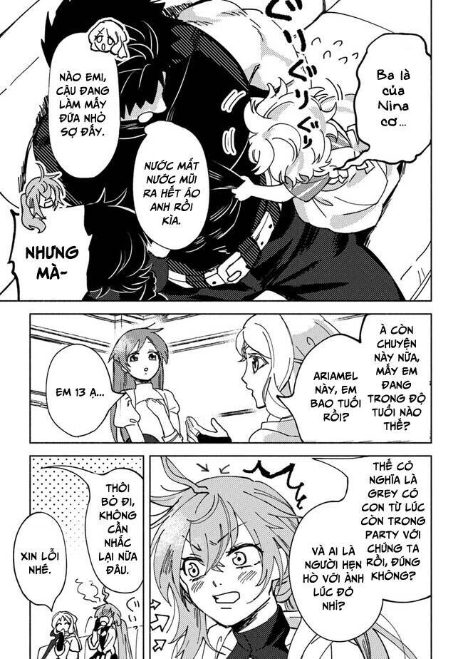 Akuninzura Shita B-Kyuu Boukensha - Shujinkou To Sono Osananajimi-Tachi No Papa Ni Naru Chapter 5.1 - 5