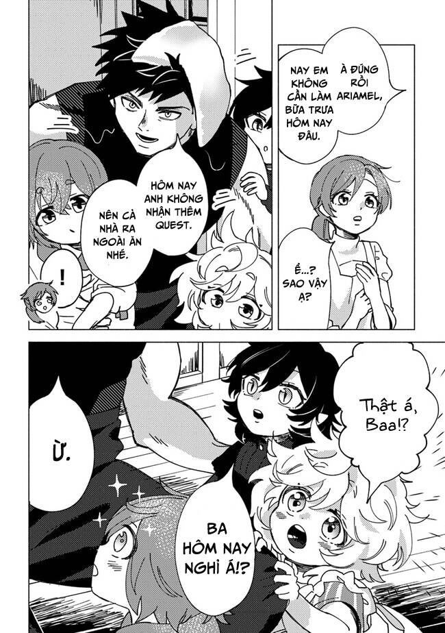 Akuninzura Shita B-Kyuu Boukensha - Shujinkou To Sono Osananajimi-Tachi No Papa Ni Naru Chapter 6.1 - 6