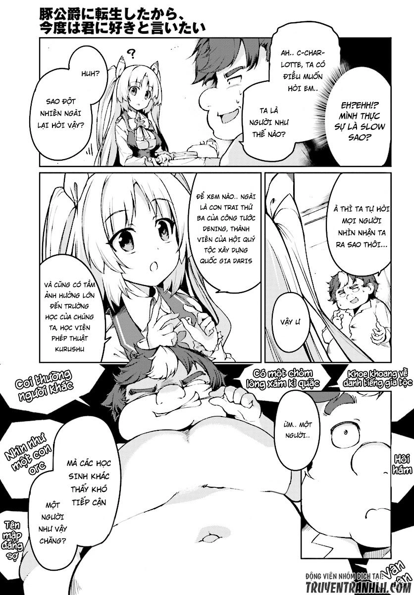 Buta Koushaku Ni Tensei Shitakara, Kondo Wa Kimi Ni Suki To Iitai Chapter 1 - 11