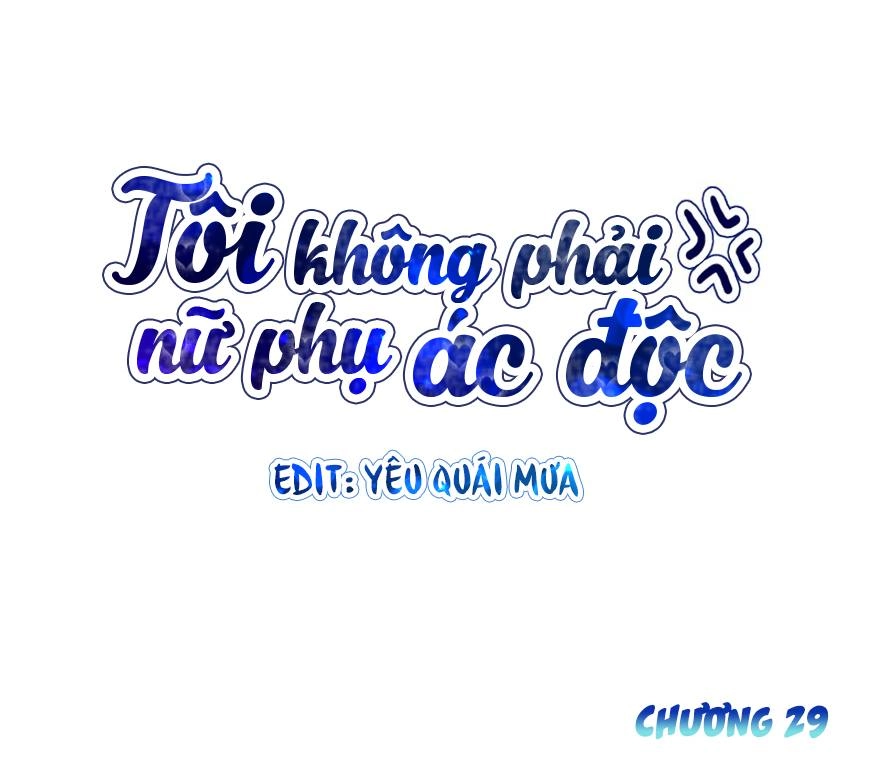 Tôi Không Phải Nữ Phụ Ác Độc Chapter 33 - 1