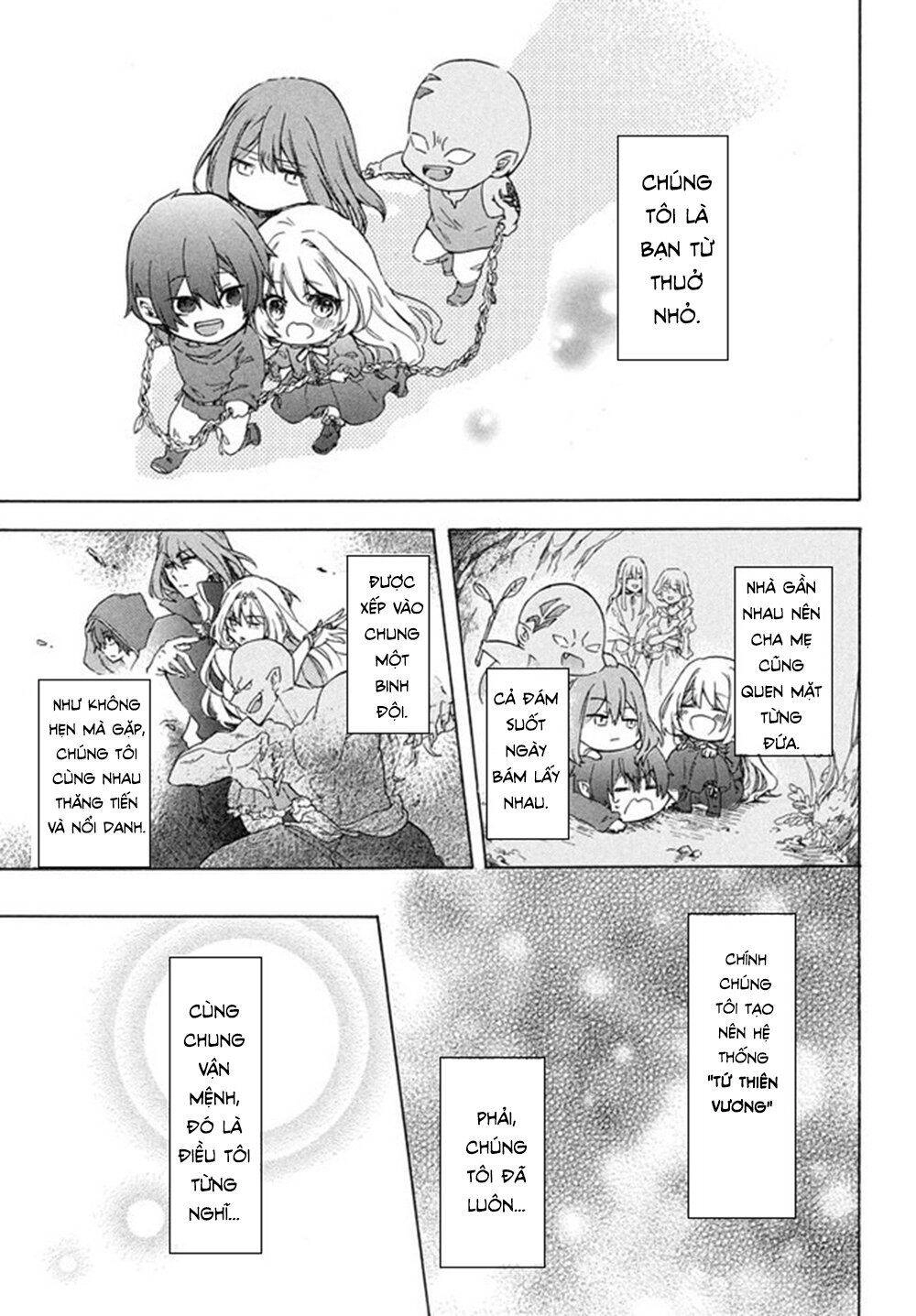 Kẻ Yếu Nhất Trong Tứ Đại Thiên Vương Trở Thành Master Của Thánh Nữ Và Anh Hùng Chapter 1 - 5