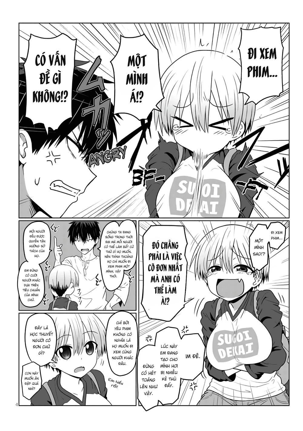 Uzaki-Chan Muốn Đi Chơi! Chapter 2 - 4