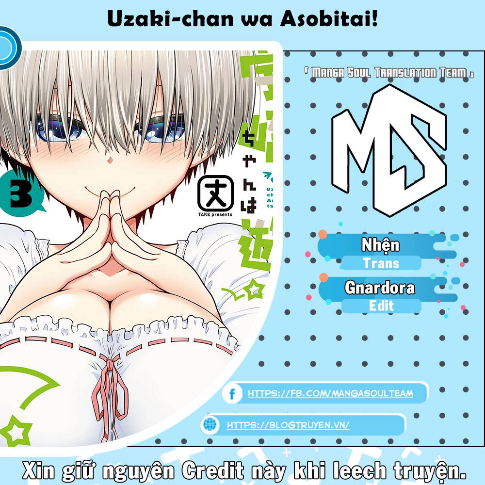 Uzaki-Chan Muốn Đi Chơi! Chapter 39 - 1