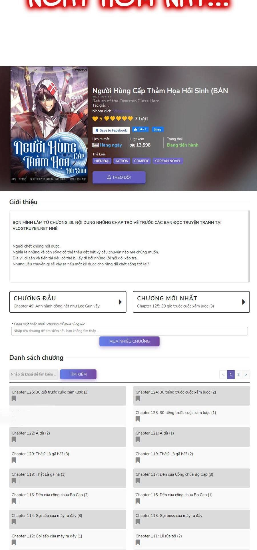 Vị Vua Mạnh Nhất Đã Trở Lại Chapter 40 - 20