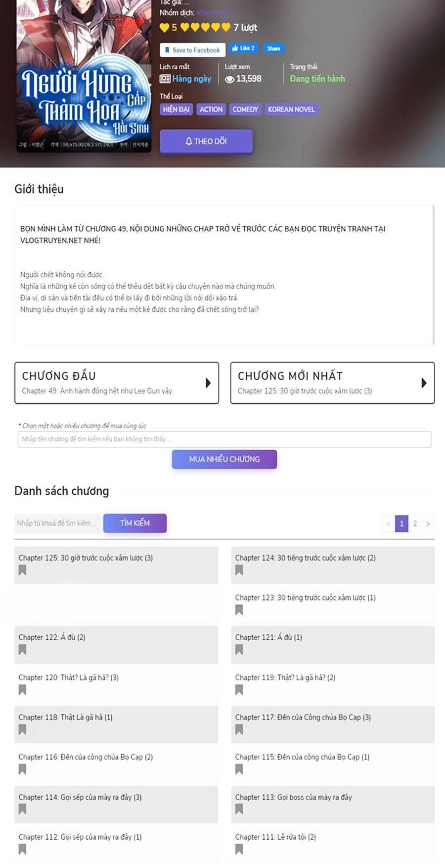 Vị Vua Mạnh Nhất Đã Trở Lại Chapter 41 - 150