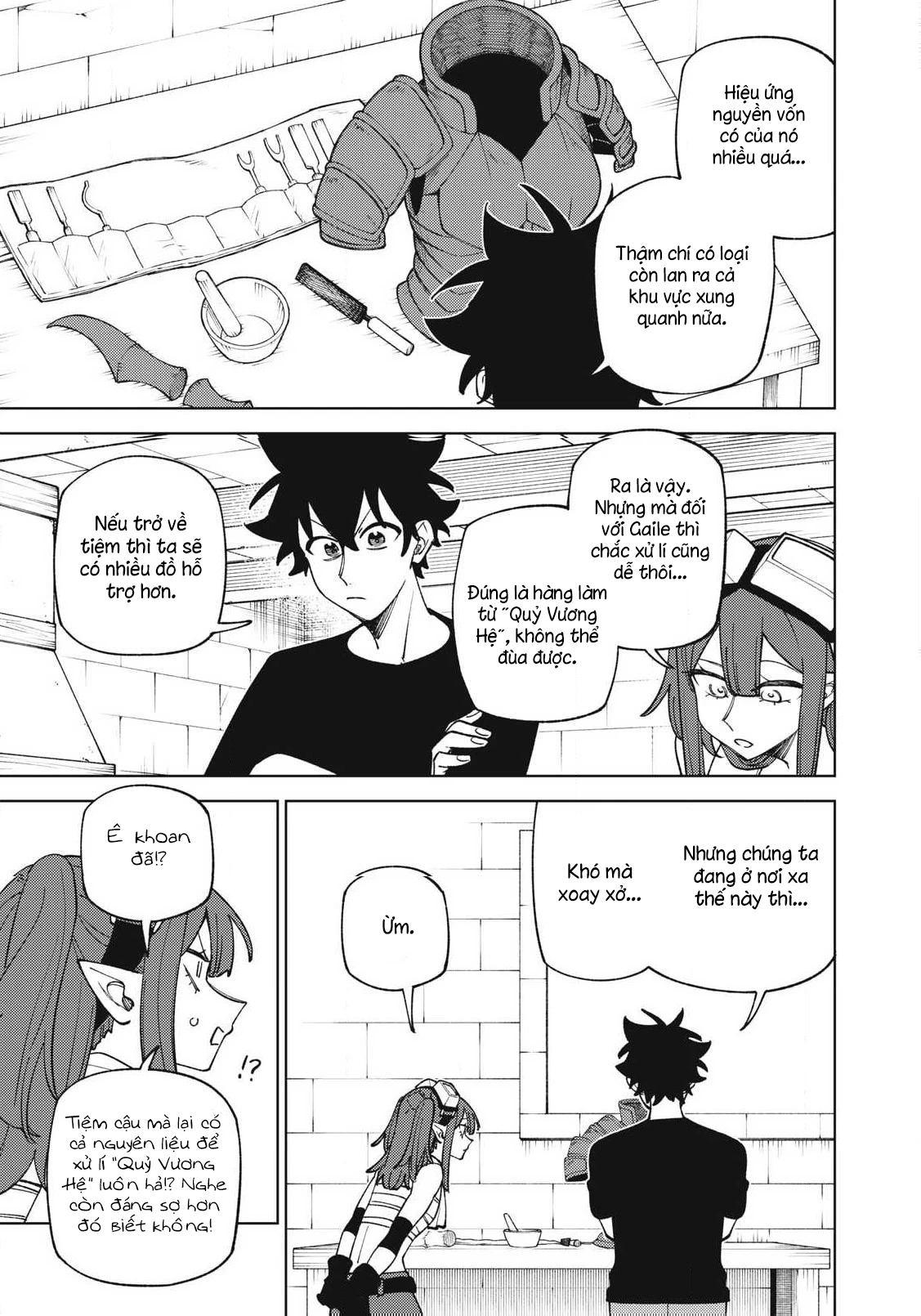 Chỉ biết chế tạo trang bị nguyền rủa, tôi bị đuổi khỏi tổ đội cấp S Chapter 52.1 - 7