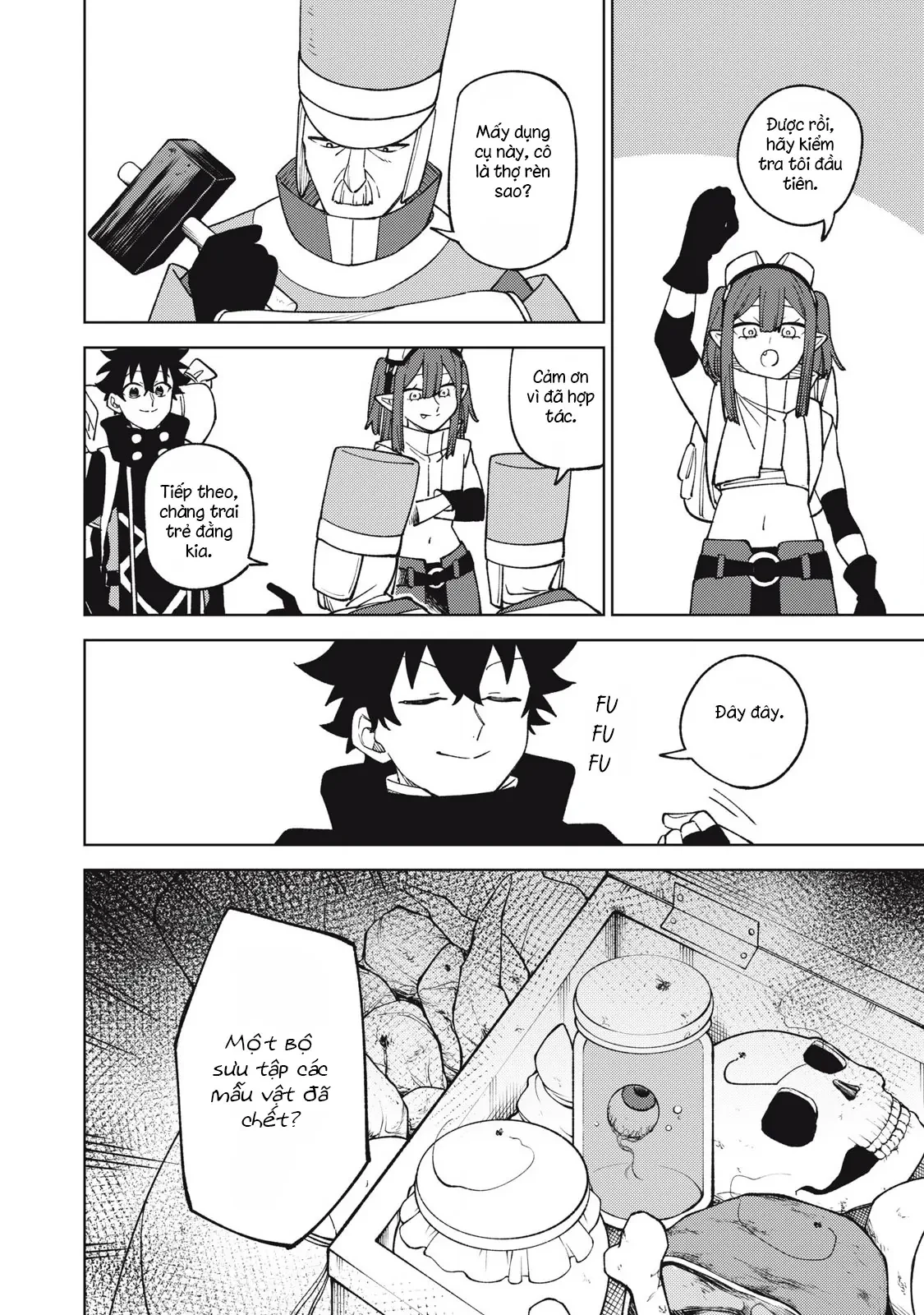 Chỉ biết chế tạo trang bị nguyền rủa, tôi bị đuổi khỏi tổ đội cấp S Chapter  35 - 2