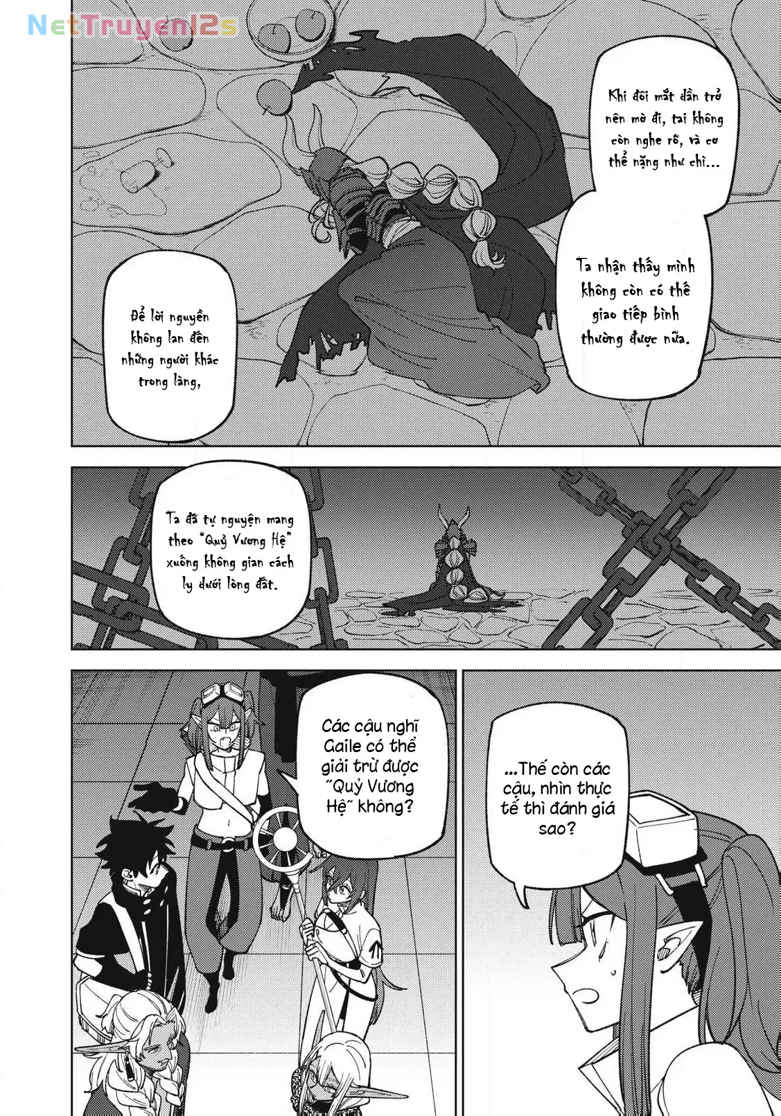 Chỉ biết chế tạo trang bị nguyền rủa, tôi bị đuổi khỏi tổ đội cấp S Chapter  46 - 11