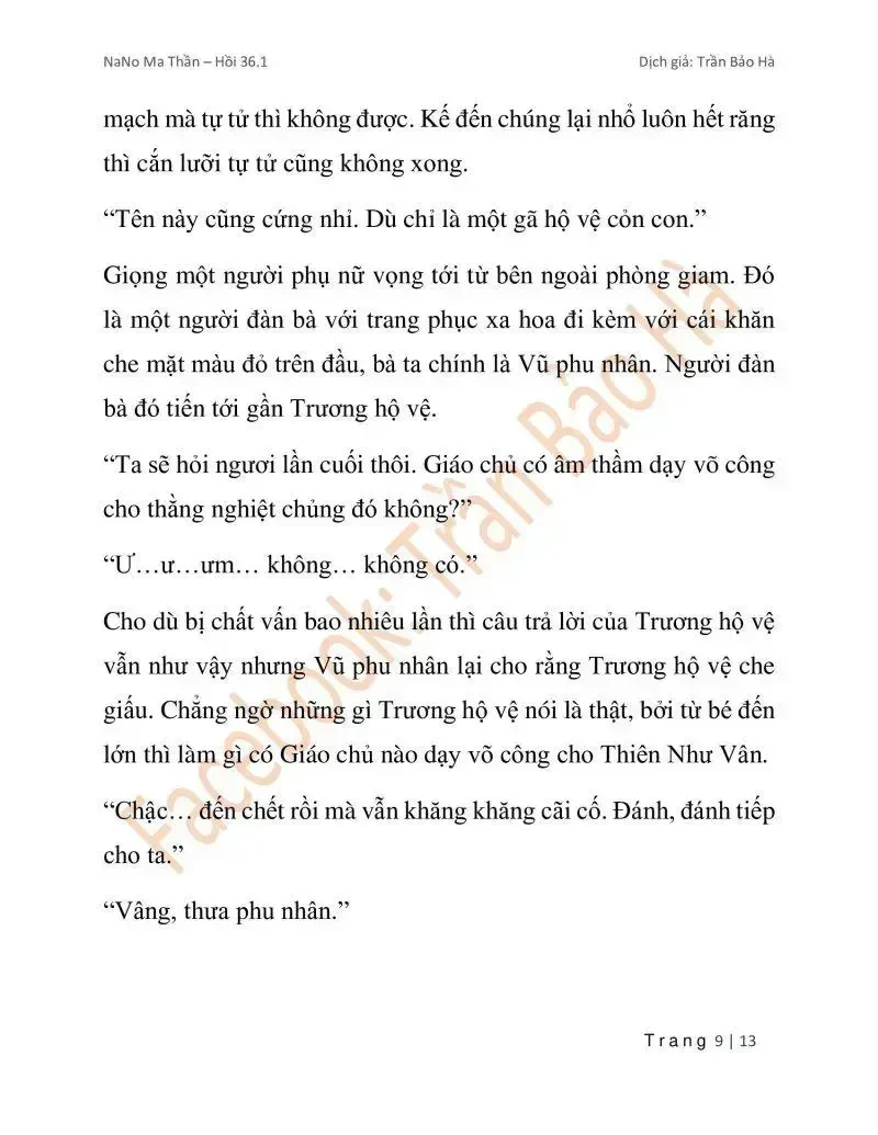 Ngã Lão Ma Thần Chapter 90.1 - 9