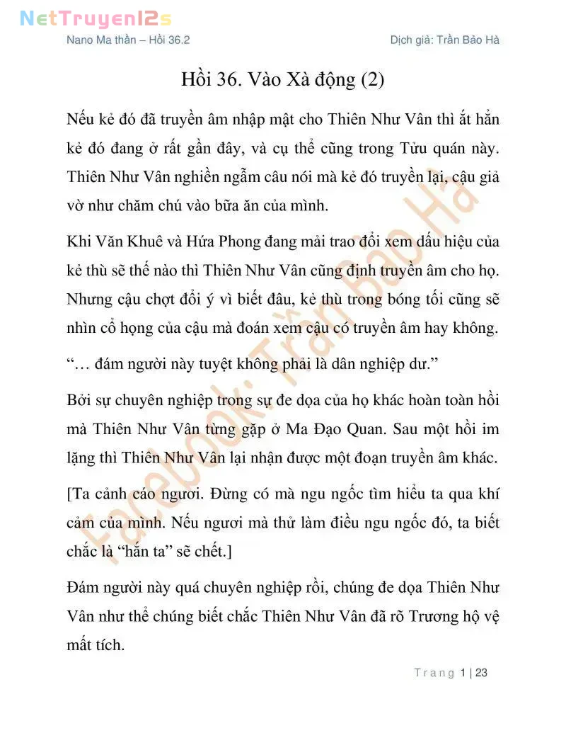 Ngã Lão Ma Thần Chapter 90.2 - 1