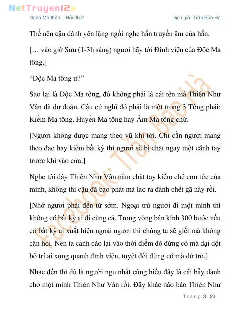 Ngã Lão Ma Thần Chapter 90.2 - 3