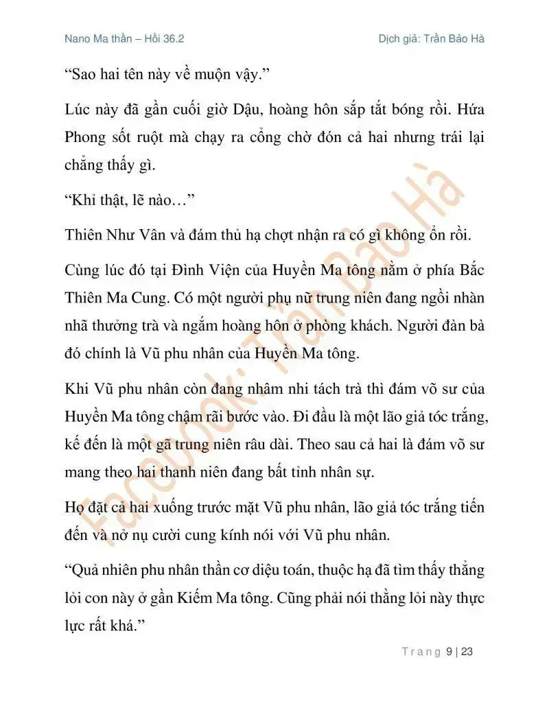 Ngã Lão Ma Thần Chapter 90.2 - 9