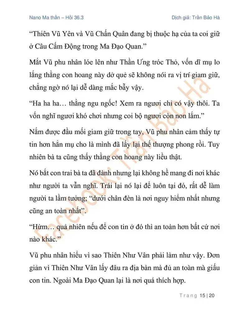 Ngã Lão Ma Thần Chapter 90.3 - 15