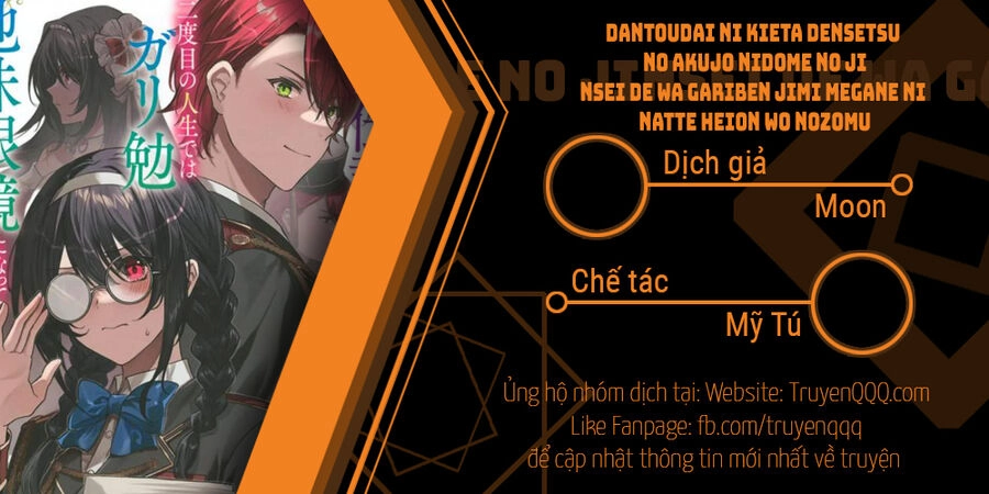 Dantoudai Ni Kieta Densetsu No Akujo Nidome No Jinsei De Wa Gariben Jimi Megane Ni Natte Heion Wo Nozomu Chapter 2.5 - 1