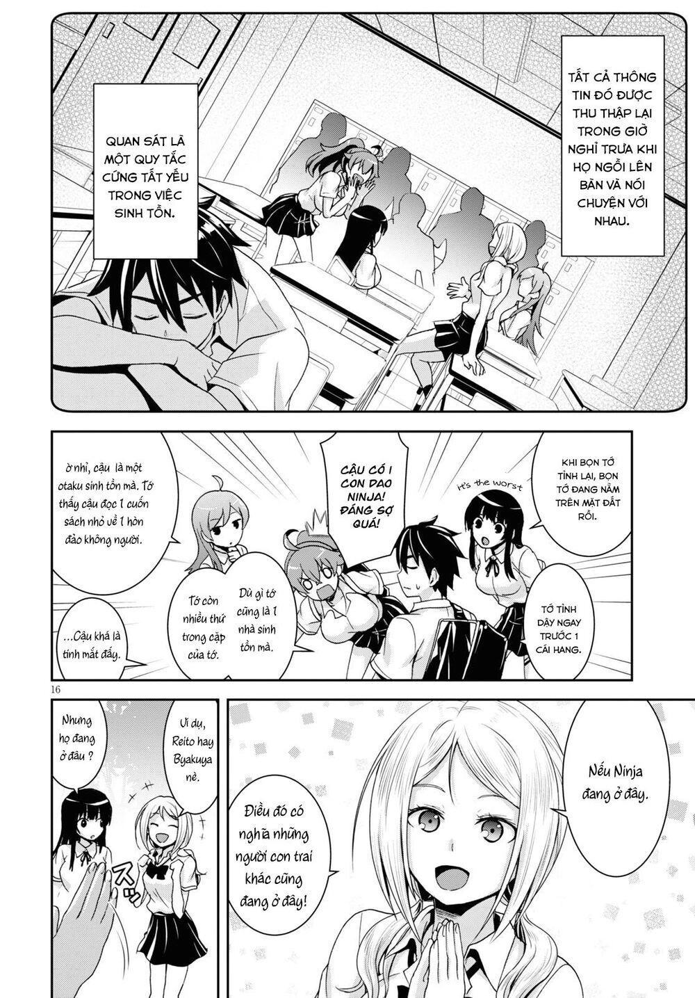 Isekai Yurutto Survival Seikatsu: Gakkou No Minna To Isekai No Mujintou Ni Tenishitakedo Ore Dake Chapter 1 - 21