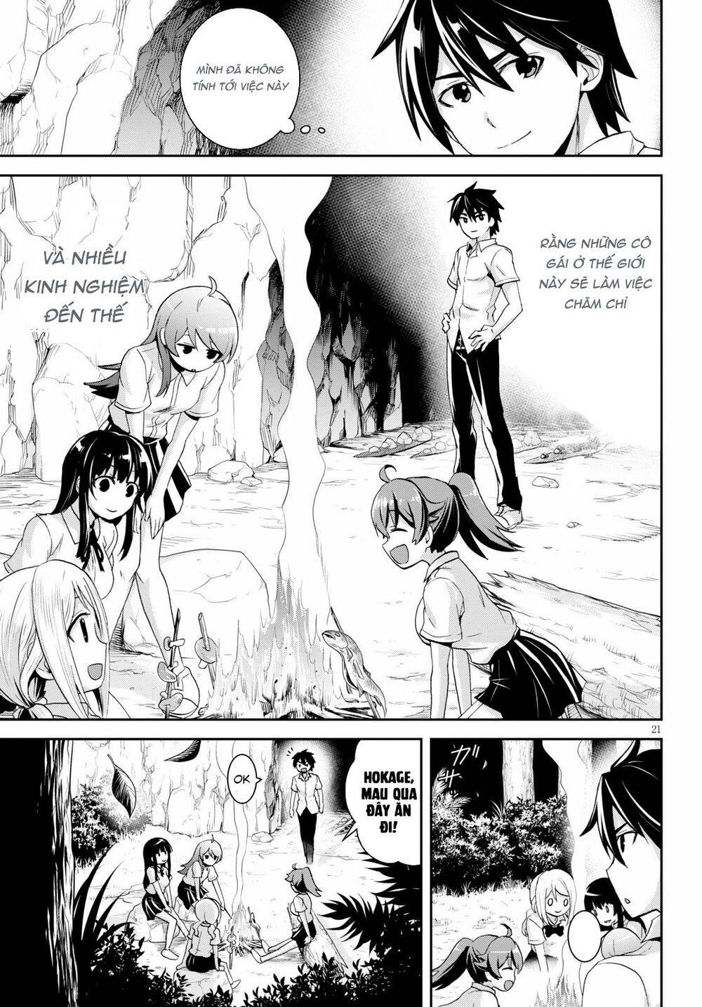 Isekai Yurutto Survival Seikatsu: Gakkou No Minna To Isekai No Mujintou Ni Tenishitakedo Ore Dake Chapter 4 - 22