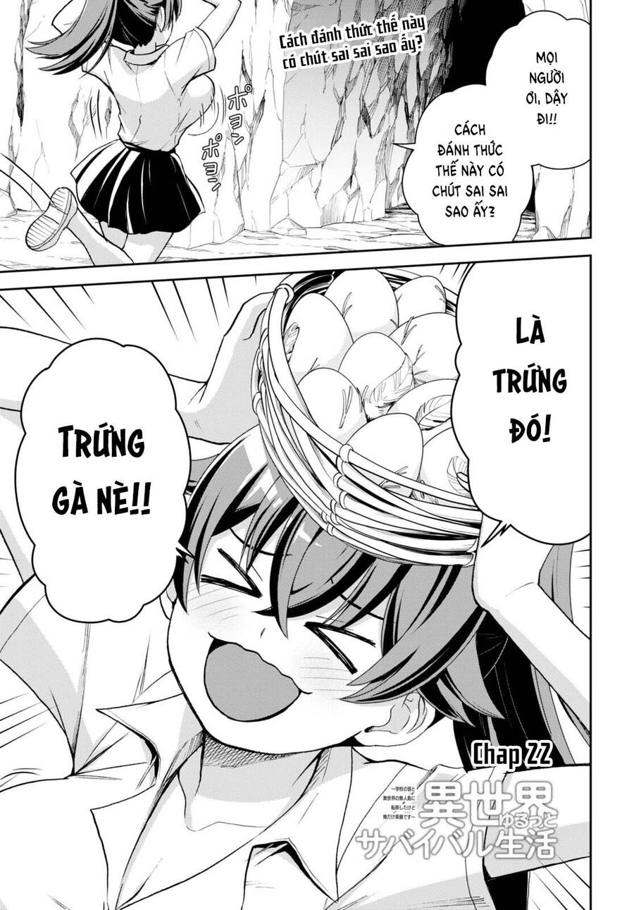 Isekai Yurutto Survival Seikatsu: Gakkou No Minna To Isekai No Mujintou Ni Tenishitakedo Ore Dake Chapter 22 - 5