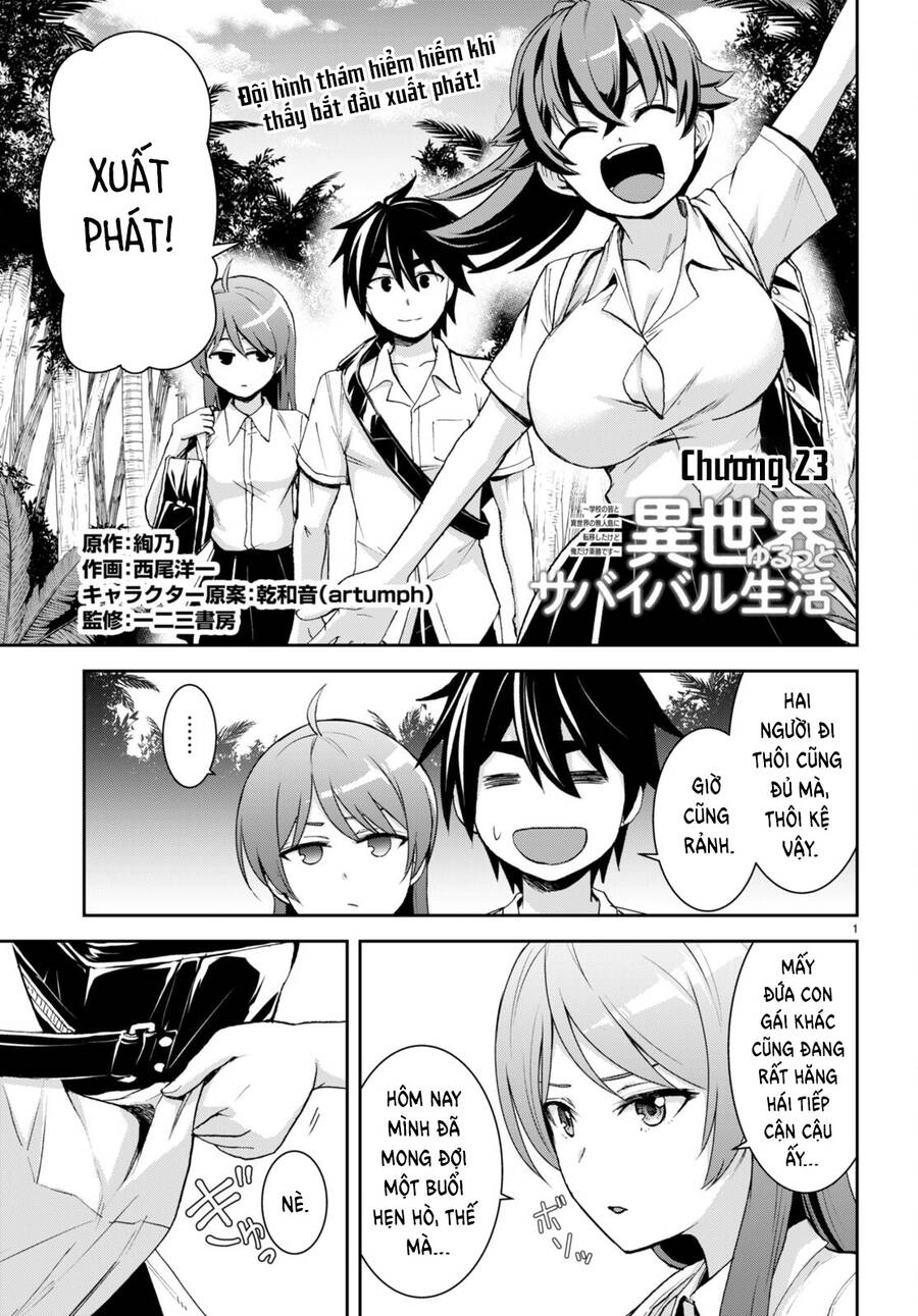 Isekai Yurutto Survival Seikatsu: Gakkou No Minna To Isekai No Mujintou Ni Tenishitakedo Ore Dake Chapter 23 - 5