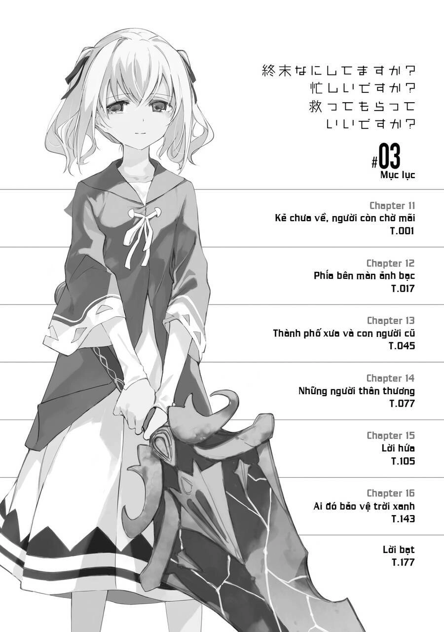 Tận Thế Nếu Không Bận, Anh Cứu Chúng Em Nhé? Chapter 11 - 7