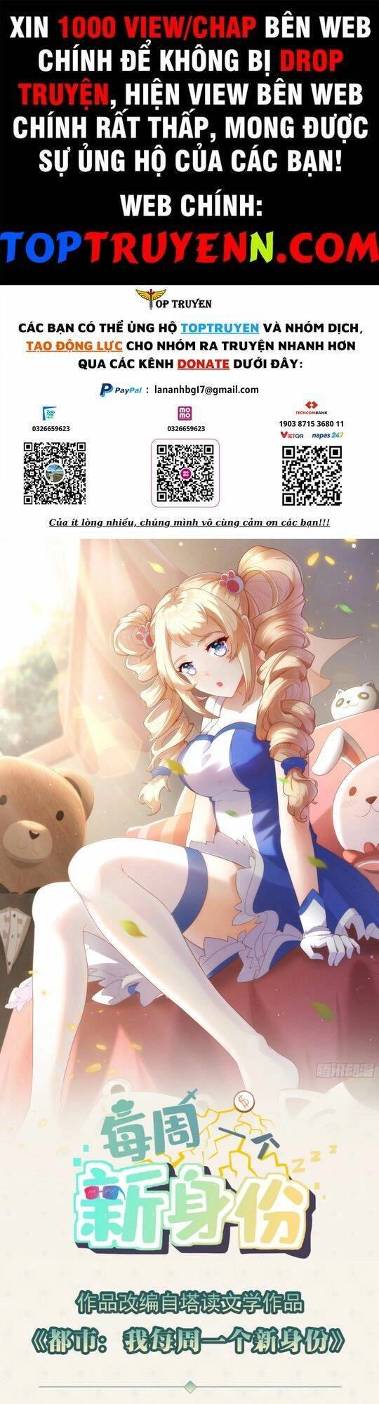 Mỗi Tuần Ta Có Một Thân Phận Mới Chapter 63 - 1