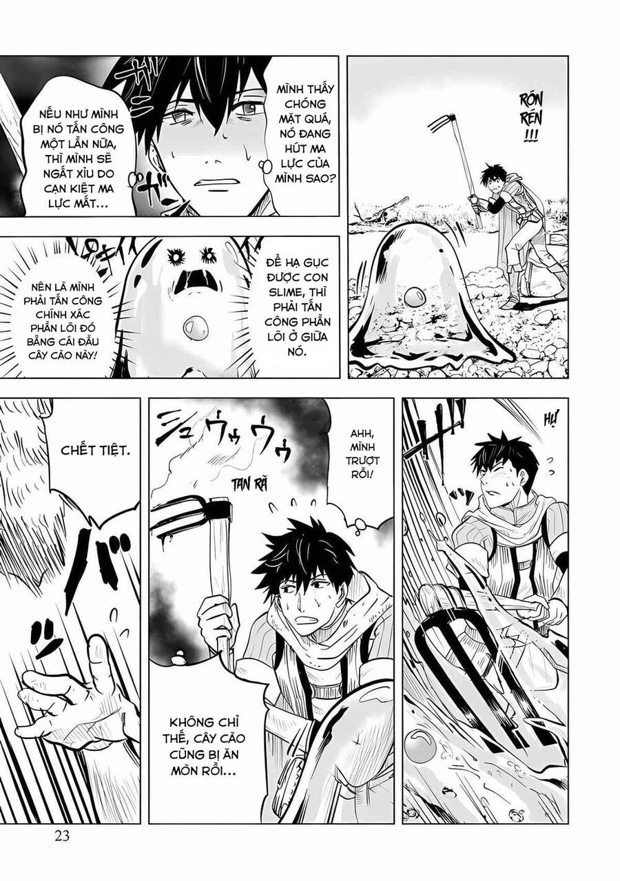 Makyo Seikatsu ~ Gakeppuchi Boken Sha Ga Hiki Komoru Ni Ha Hirosugiru Chapter 1.1 - 1