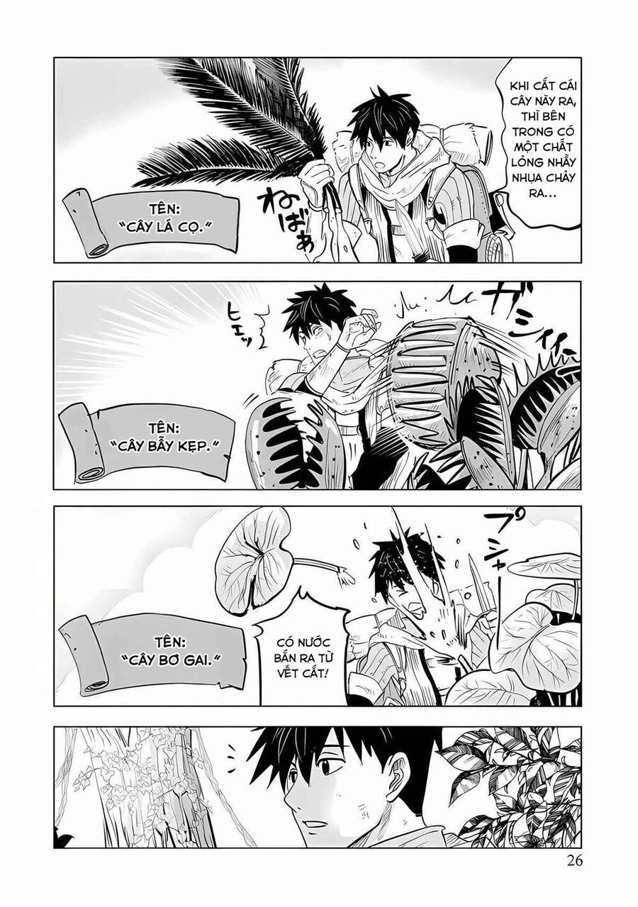 Makyo Seikatsu ~ Gakeppuchi Boken Sha Ga Hiki Komoru Ni Ha Hirosugiru Chapter 1.1 - 4