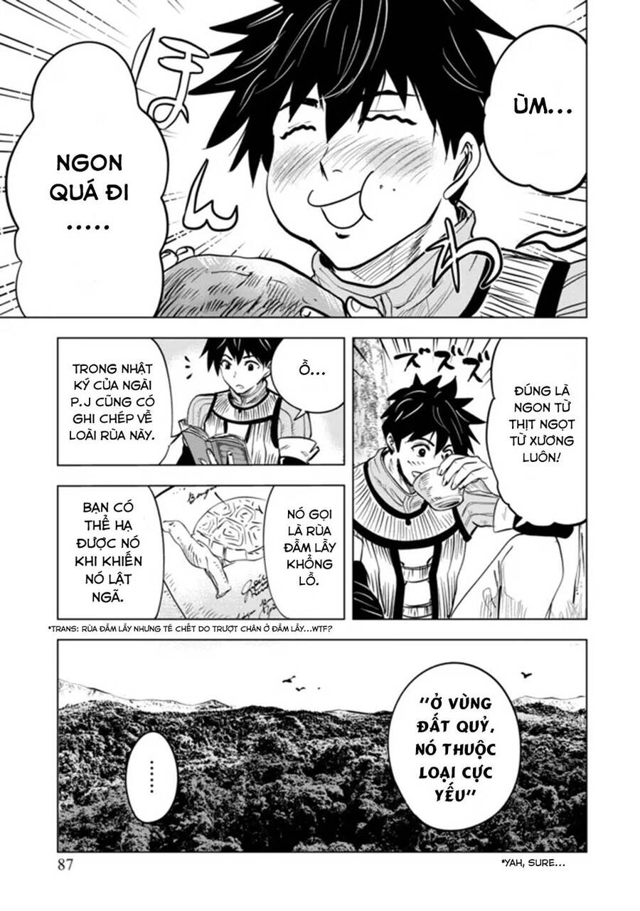 Makyo Seikatsu ~ Gakeppuchi Boken Sha Ga Hiki Komoru Ni Ha Hirosugiru Chapter 3 - 13