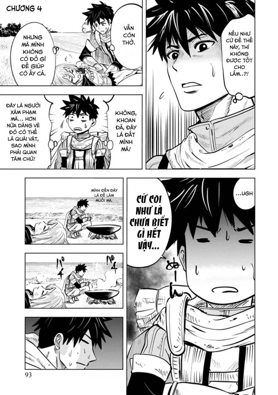 Makyo Seikatsu ~ Gakeppuchi Boken Sha Ga Hiki Komoru Ni Ha Hirosugiru Chapter 4 - 1