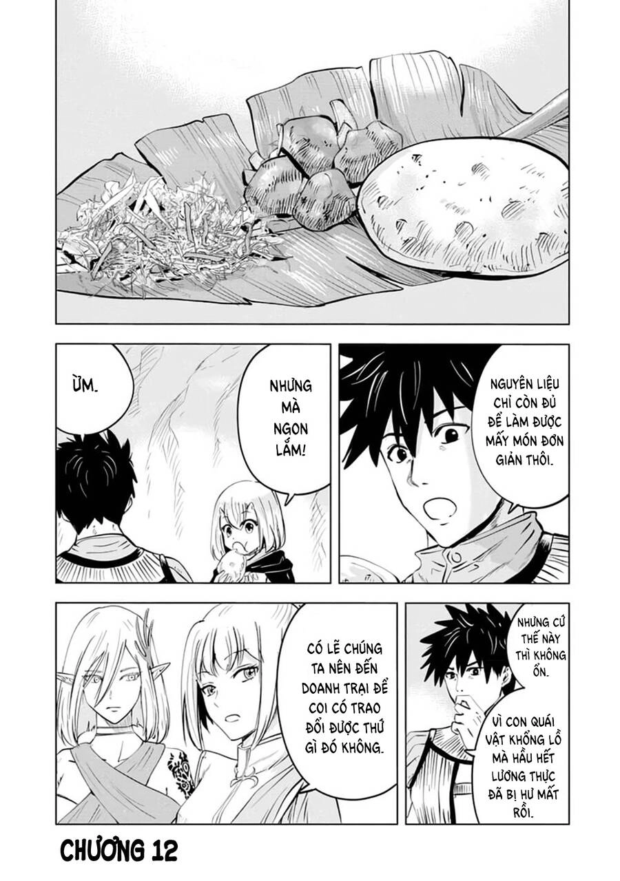 Makyo Seikatsu ~ Gakeppuchi Boken Sha Ga Hiki Komoru Ni Ha Hirosugiru Chapter 12 - 1