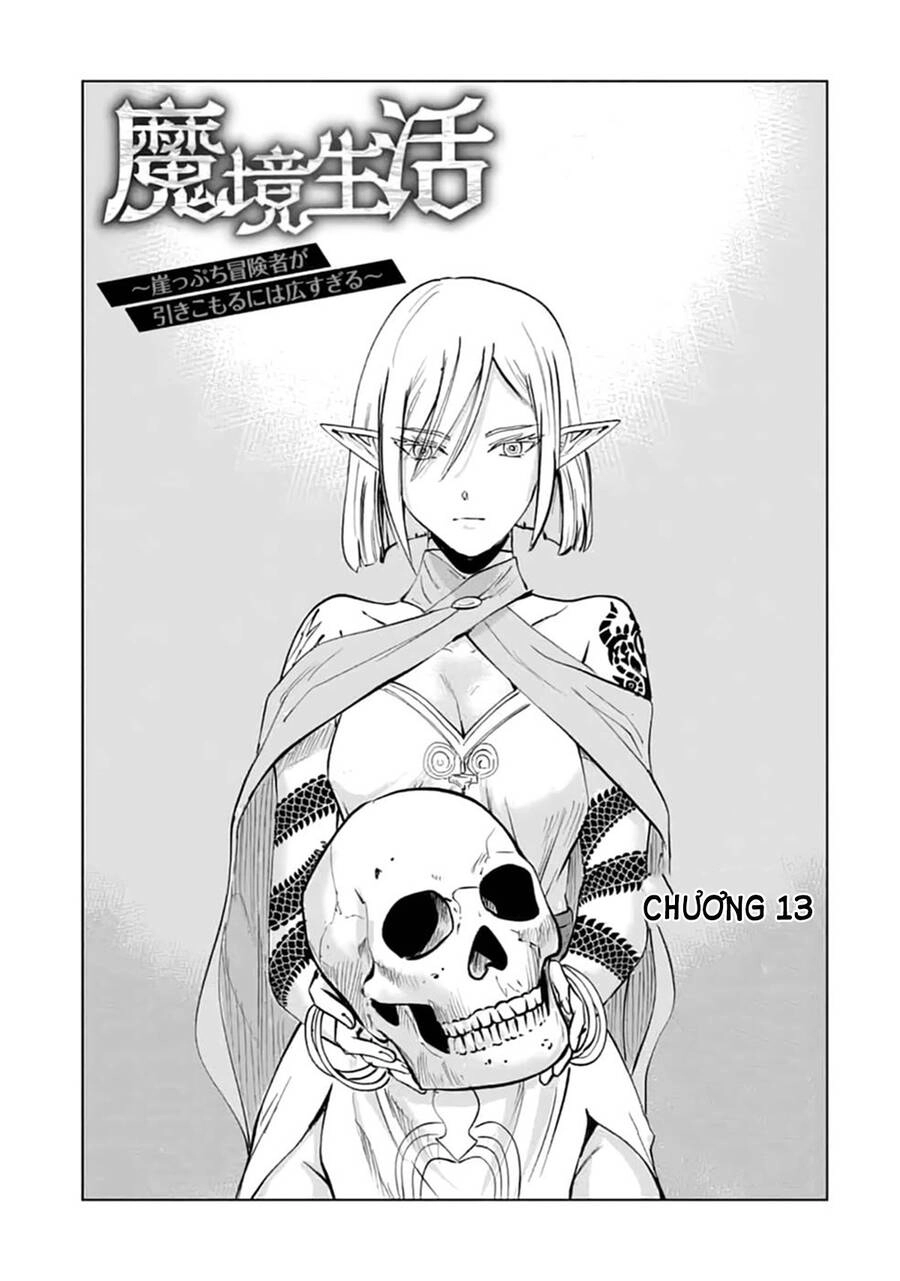 Makyo Seikatsu ~ Gakeppuchi Boken Sha Ga Hiki Komoru Ni Ha Hirosugiru Chapter 13.1 - 1