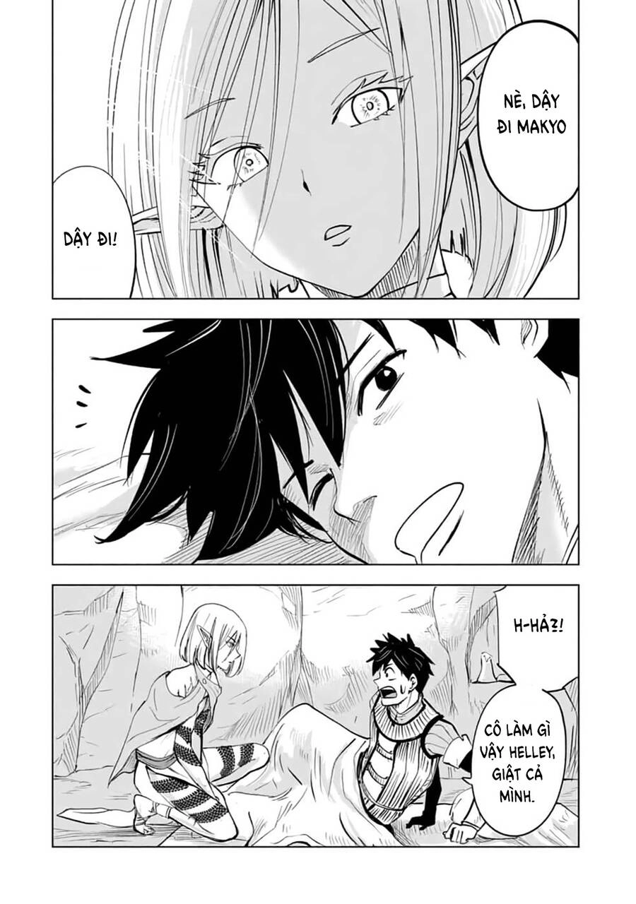 Makyo Seikatsu ~ Gakeppuchi Boken Sha Ga Hiki Komoru Ni Ha Hirosugiru Chapter 13.1 - 2