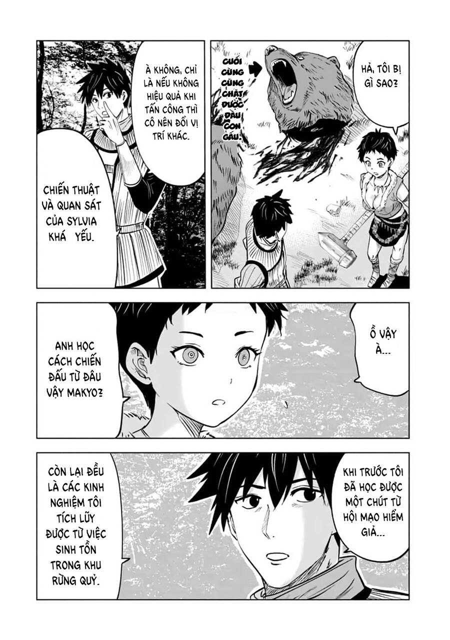 Makyo Seikatsu ~ Gakeppuchi Boken Sha Ga Hiki Komoru Ni Ha Hirosugiru Chapter 13.2 - 3