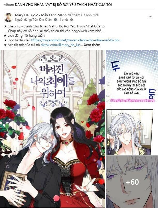 Dành Cho Nhân Vật Bị Bỏ Rơi Yêu Thích Nhất Của Tôi Chapter 14.2 - 11