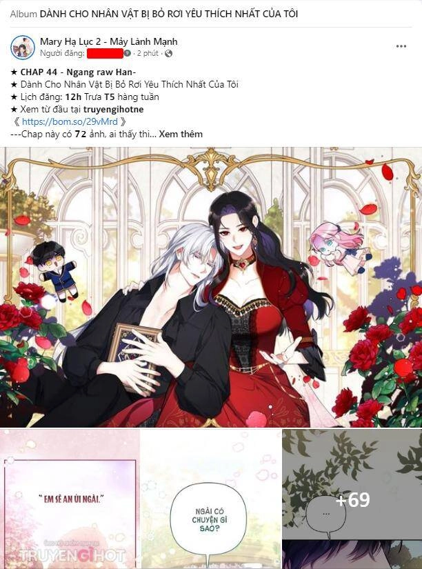 Dành Cho Nhân Vật Bị Bỏ Rơi Yêu Thích Nhất Của Tôi Chapter 43.2 - 1