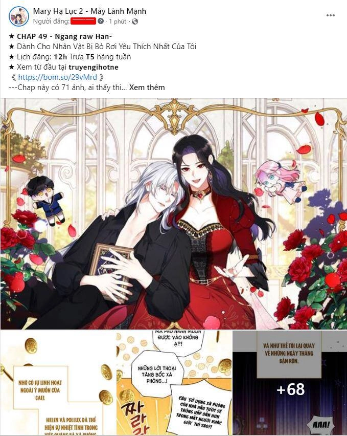 Dành Cho Nhân Vật Bị Bỏ Rơi Yêu Thích Nhất Của Tôi Chapter 49.1 - 1