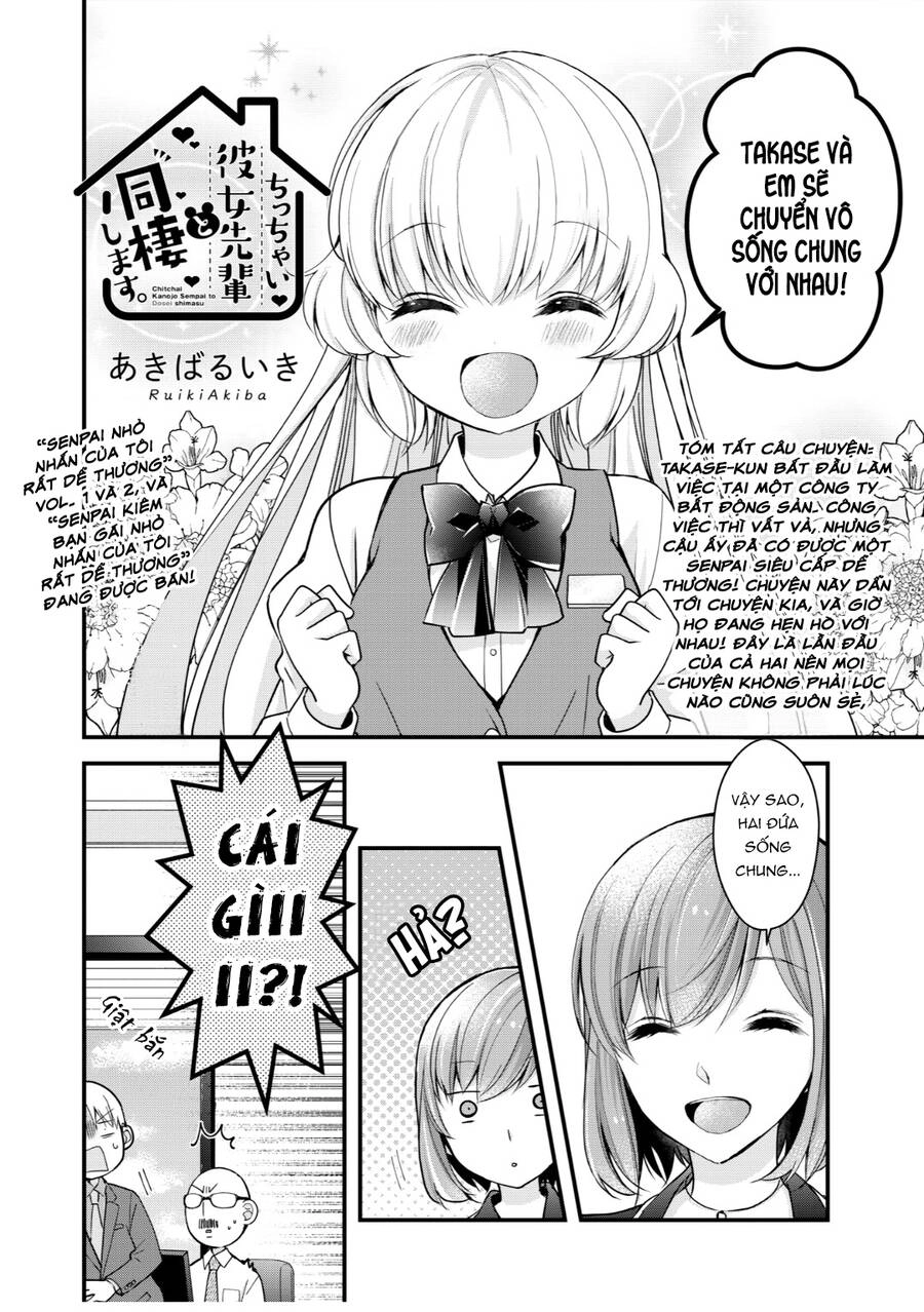 Sống Chung Với Senpai Kiêm Bạn Gái Nhỏ Nhắn Của Tôi Chapter 1 - 4