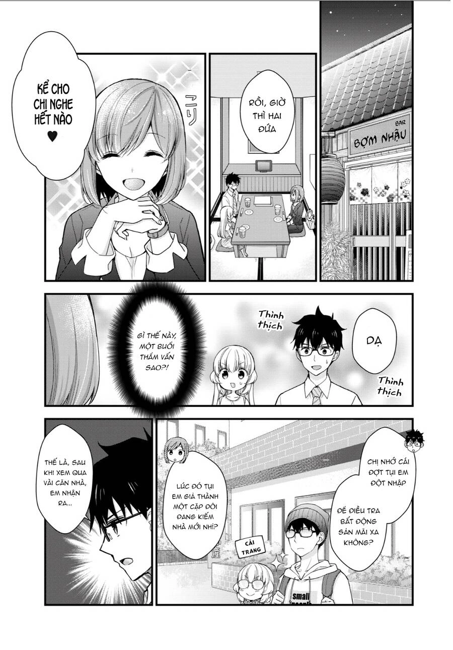 Sống Chung Với Senpai Kiêm Bạn Gái Nhỏ Nhắn Của Tôi Chapter 1 - 5