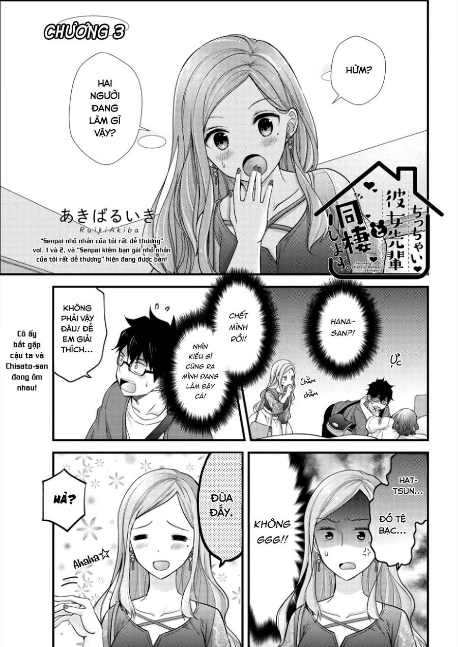 Sống Chung Với Senpai Kiêm Bạn Gái Nhỏ Nhắn Của Tôi Chapter 3 - 3