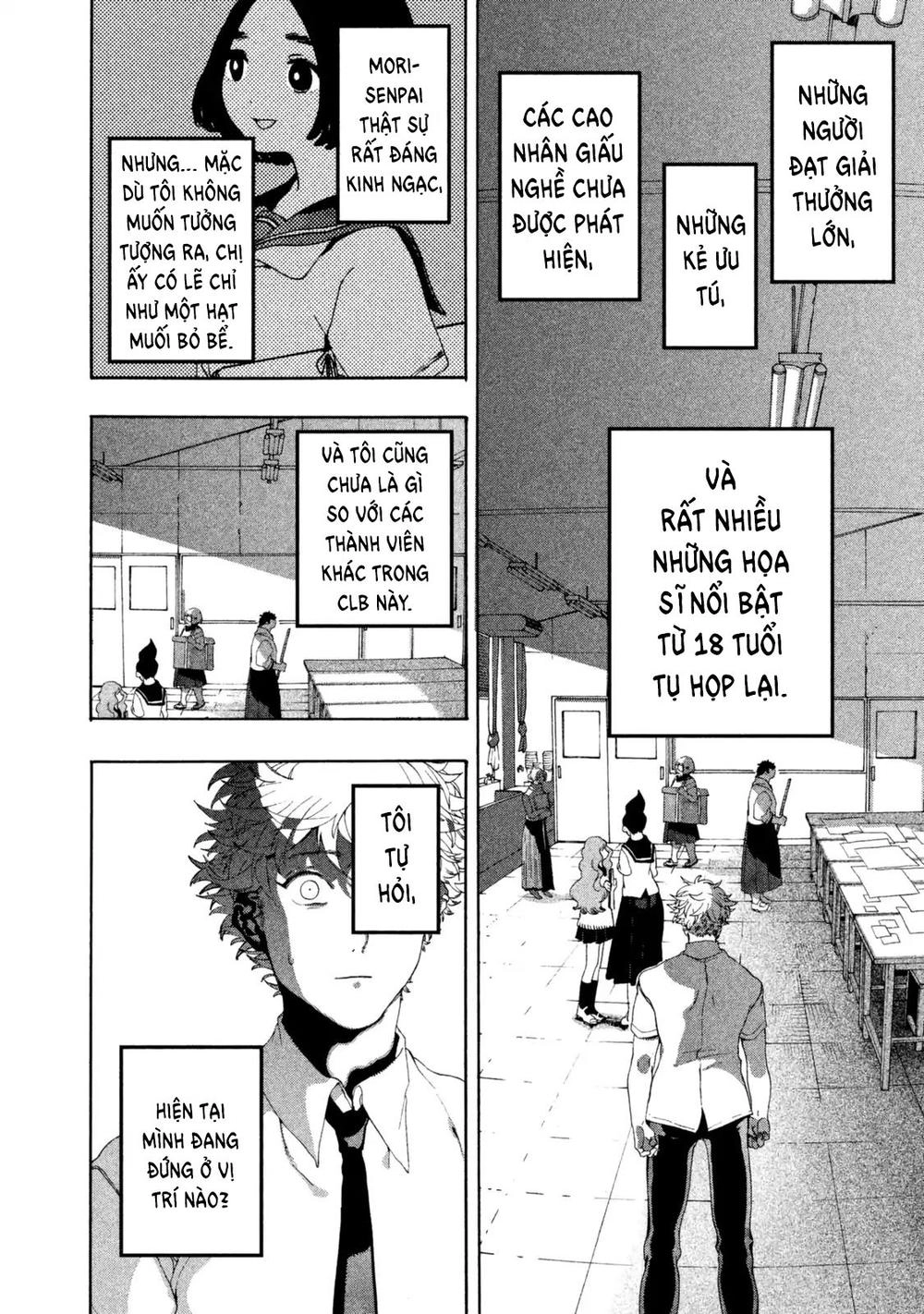 Blue Period. Chapter 4 - 6