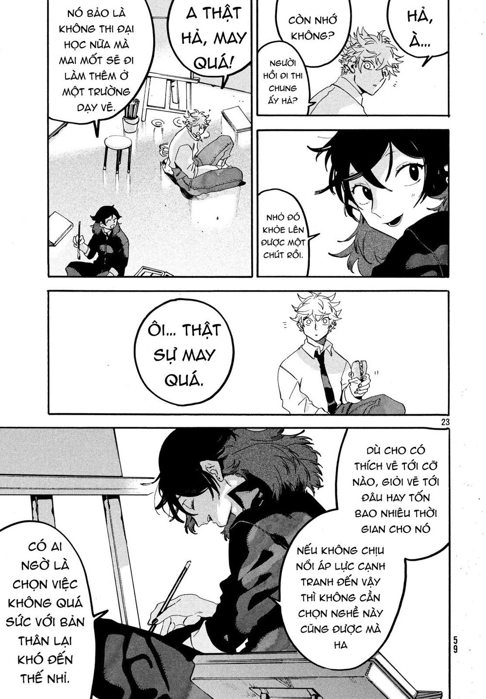 Blue Period. Chapter 18 - 25