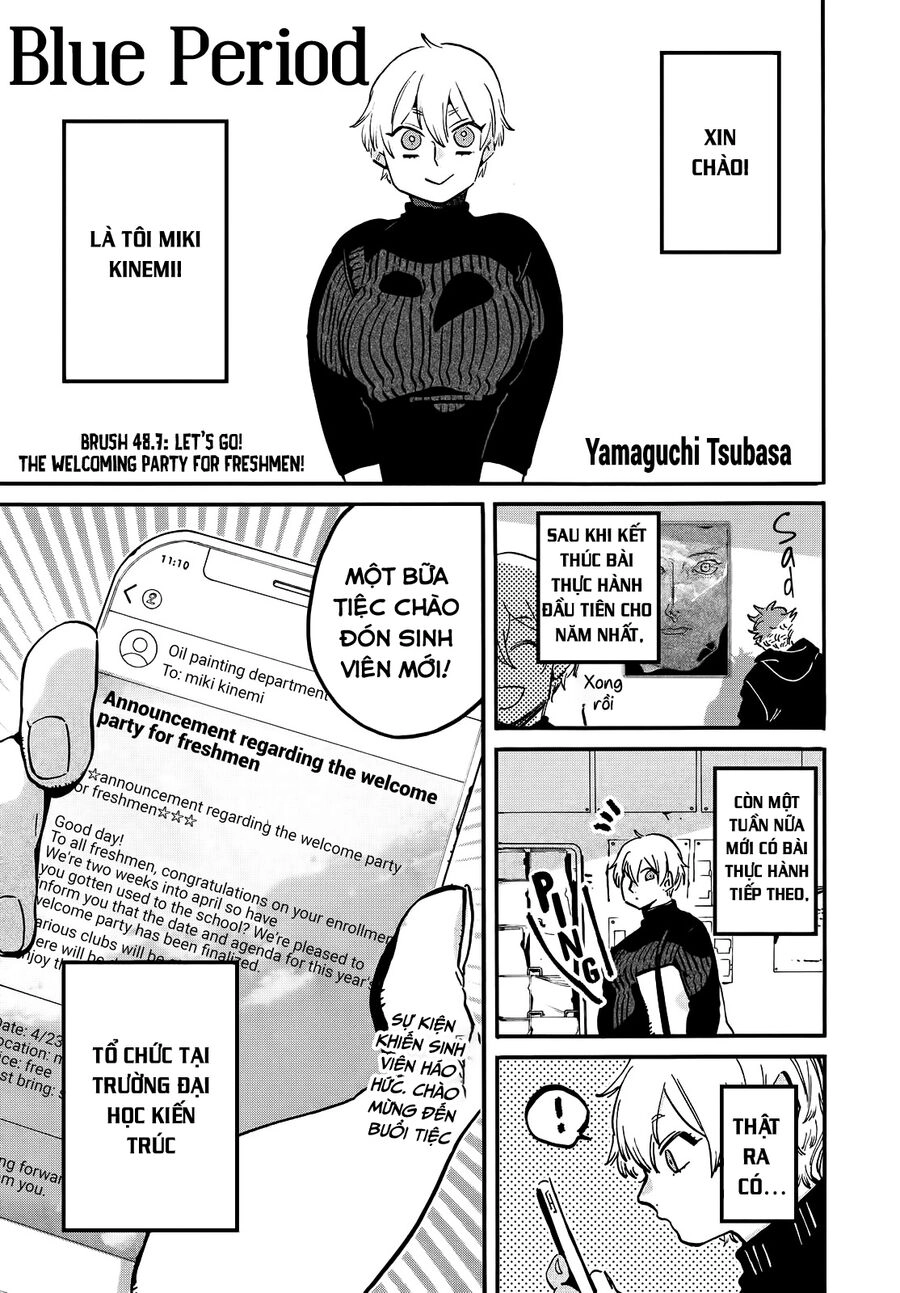 Blue Period. Chapter 48.7 - 1