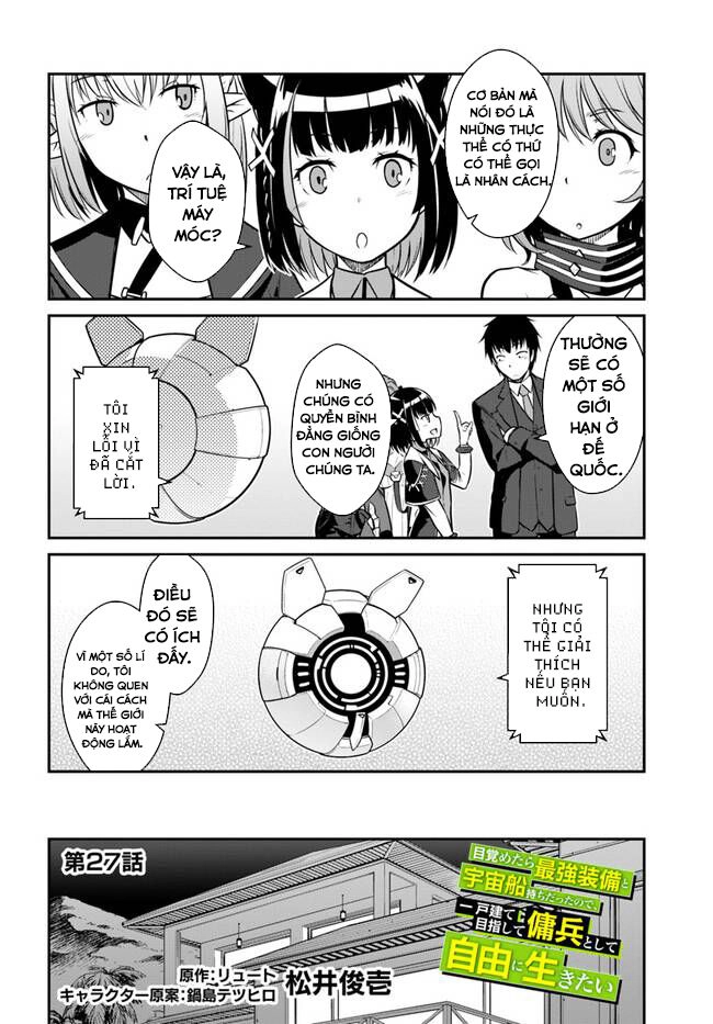 Mezametara Saikyou Soubi To Uchuusen-Mochi Datta No De, Ikkodate Mezashite Youhei Toshite Jiyuu Chapter 27 - 2