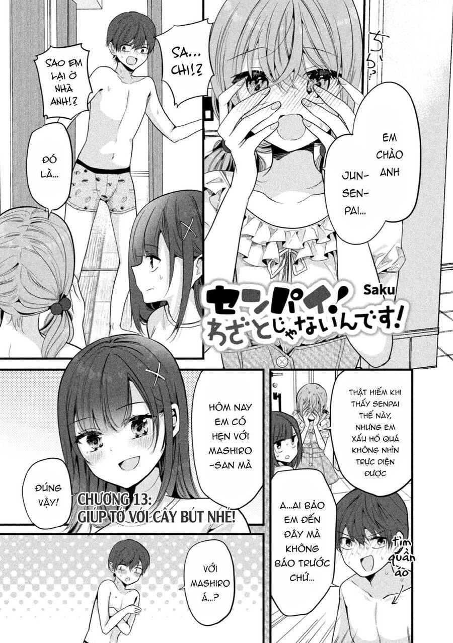 Senpai! Em Không Cố Ý Đâu! Chapter 13 - 3