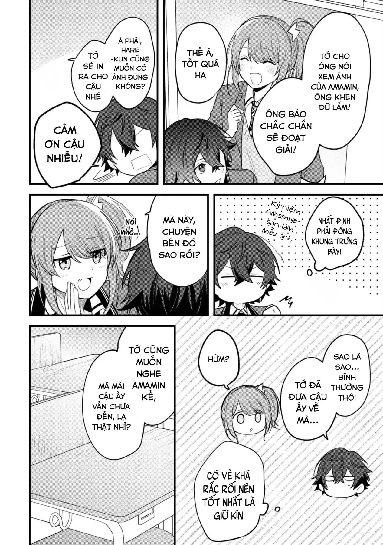 Người "dễ thương" nhất thế giới là Amamiya, đứng thứ hai là tôi. Chapter  13 - 51