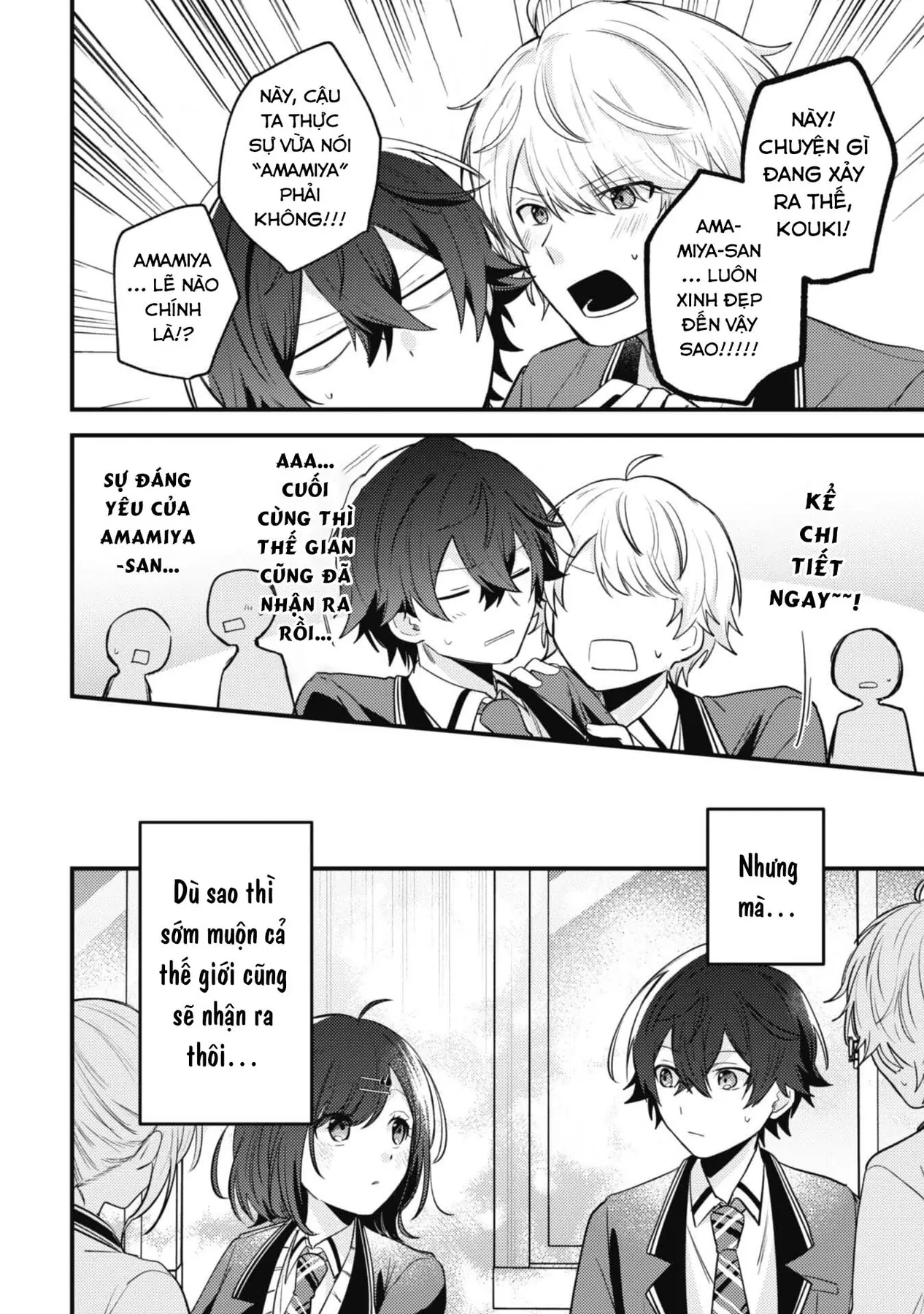 Người "dễ thương" nhất thế giới là Amamiya, đứng thứ hai là tôi. Chapter  13 - 58