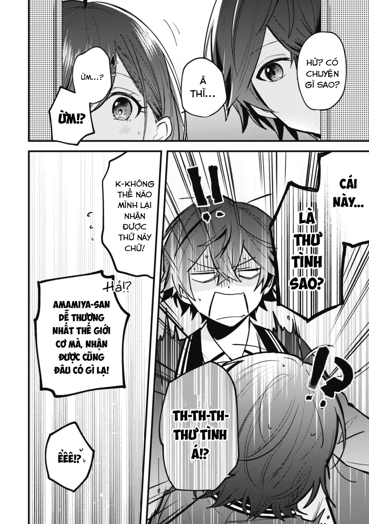 Người "dễ thương" nhất thế giới là Amamiya, đứng thứ hai là tôi. Chapter  14 - 41