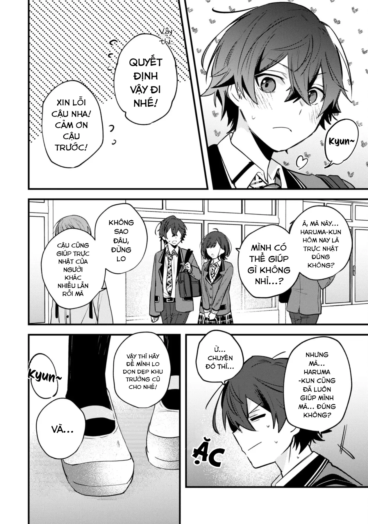 Người "dễ thương" nhất thế giới là Amamiya, đứng thứ hai là tôi. Chapter  14 - 45