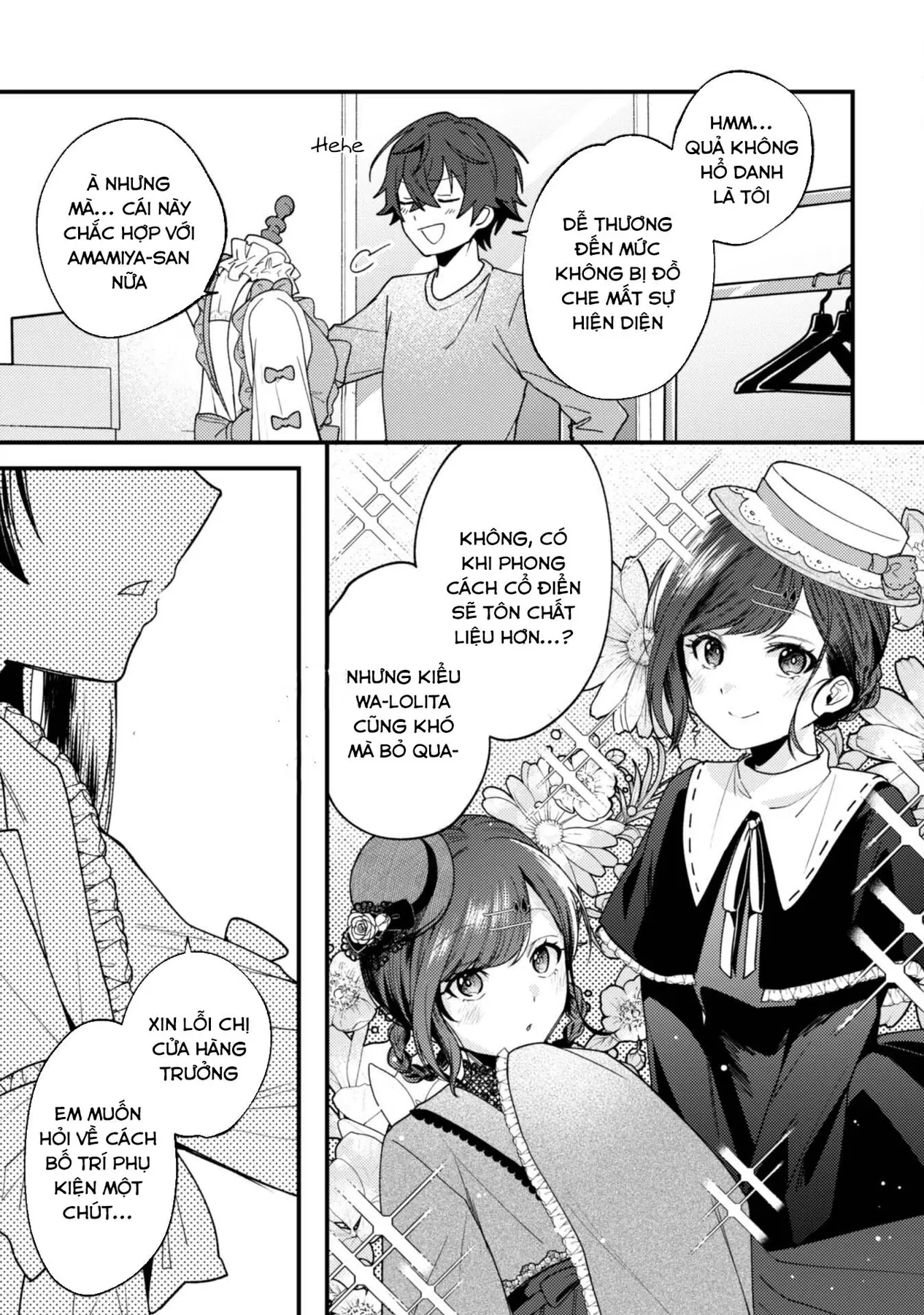 Người "dễ thương" nhất thế giới là Amamiya, đứng thứ hai là tôi. Chapter  17 - 10