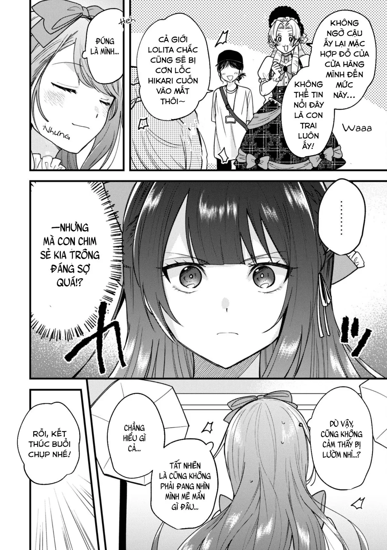 Người "dễ thương" nhất thế giới là Amamiya, đứng thứ hai là tôi. Chapter  17 - 61