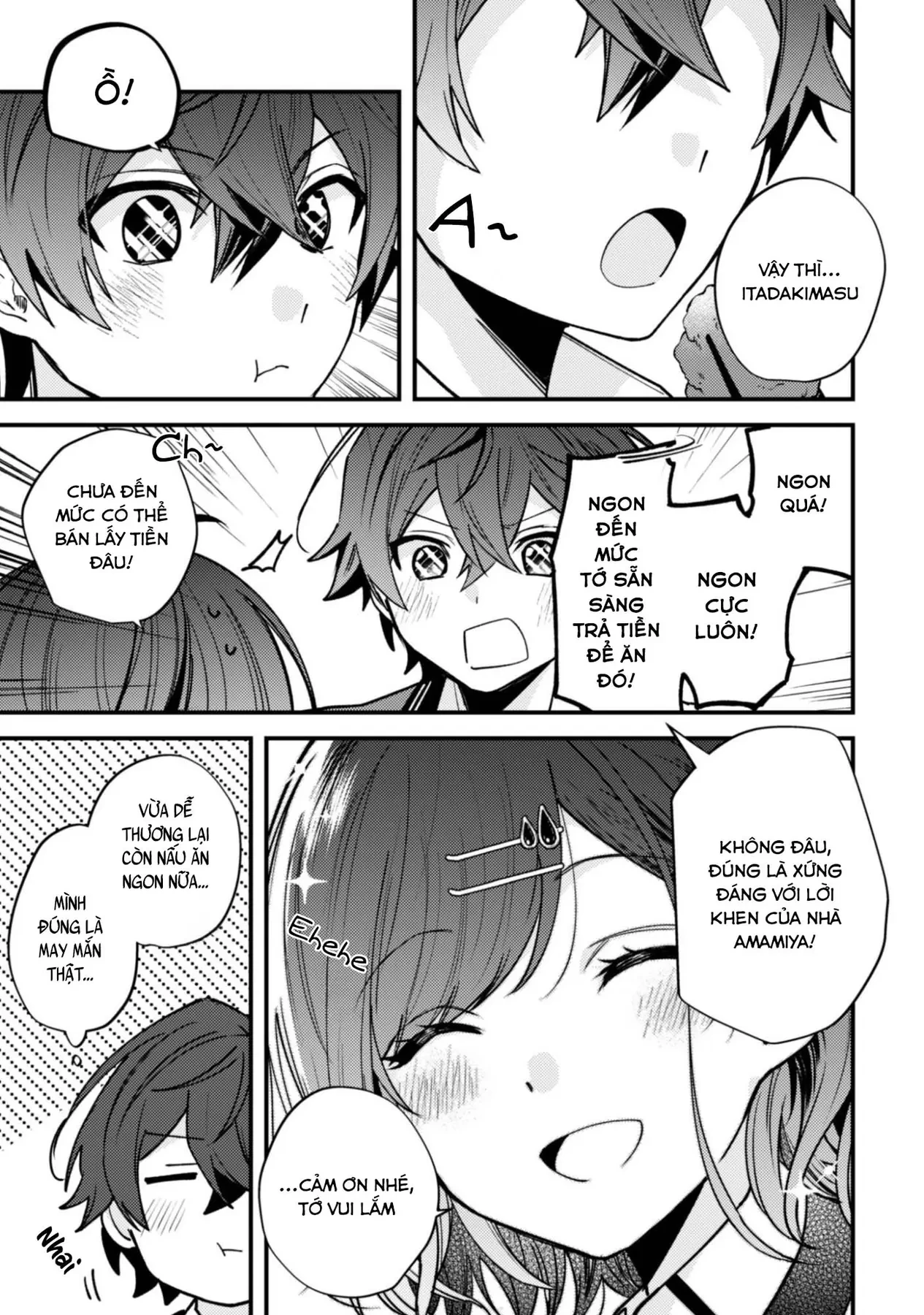 Người "dễ thương" nhất thế giới là Amamiya, đứng thứ hai là tôi. Chapter  18 - 8